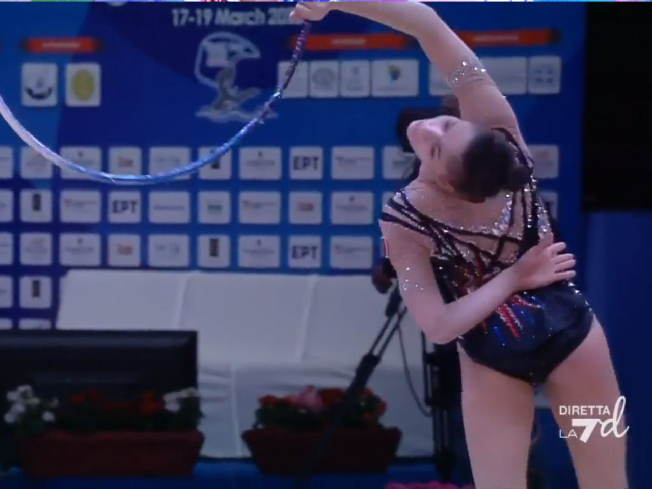Coppa del mondo di ginnastica artistica, sua maestà Sofia Raffaeli