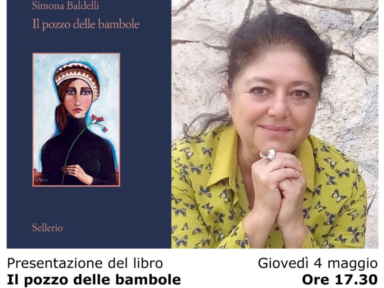 Pesaro, Simona Baldelli presenta il suo nuovo libro