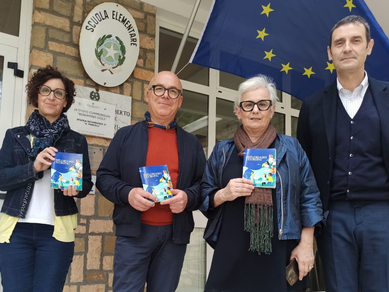 Festa dell’Europa, a Monte Roberto 300 opuscoli agli studenti