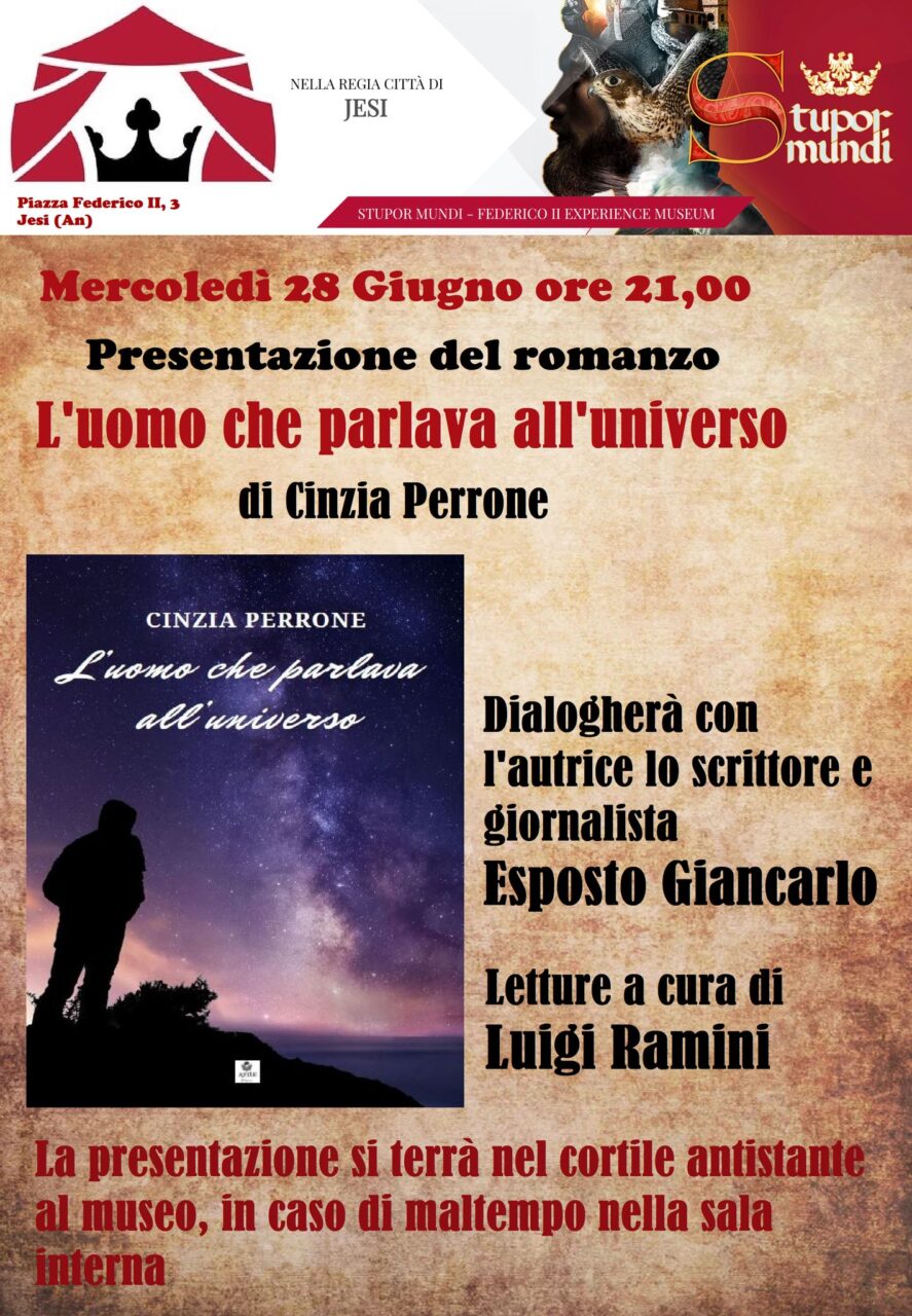 Manifesto presentazione libro Cinzia Perrone 