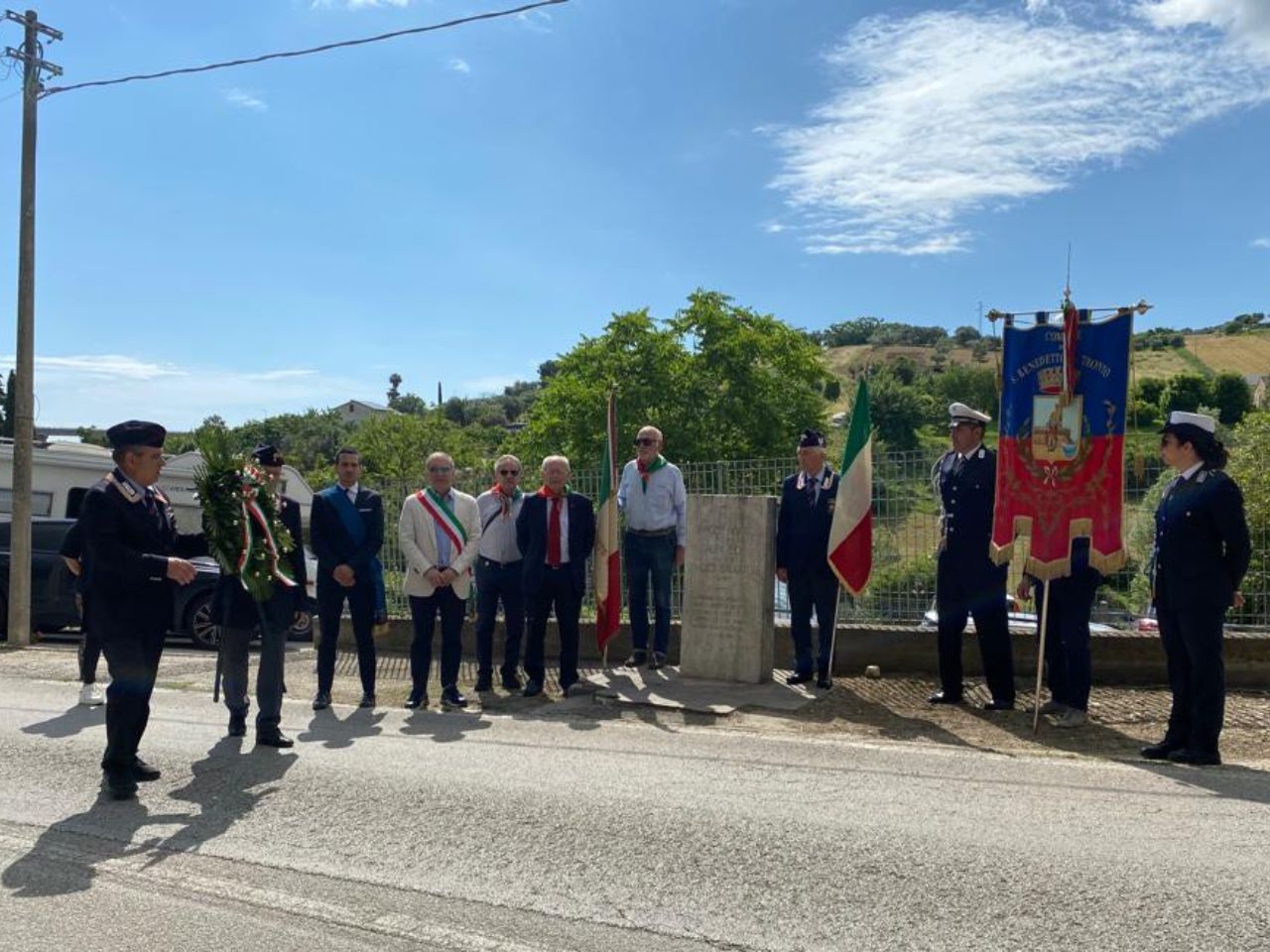 San Benedetto, Resistenza: commemorato l’eccidio del Ponterotto