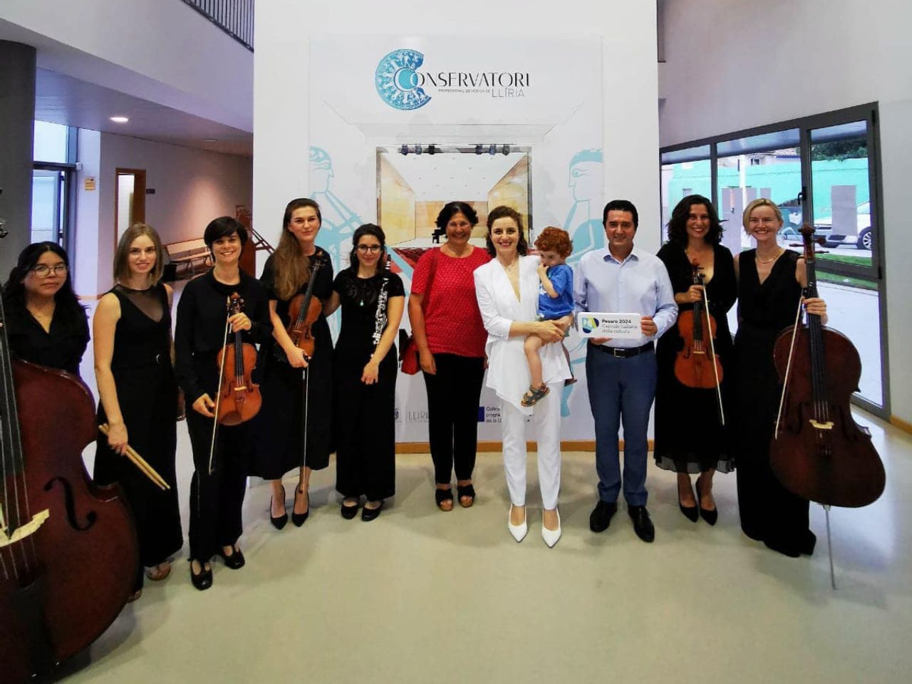 Grande successo dell’Orchestra Olimpia di Pesaro nella spagnola Llìria