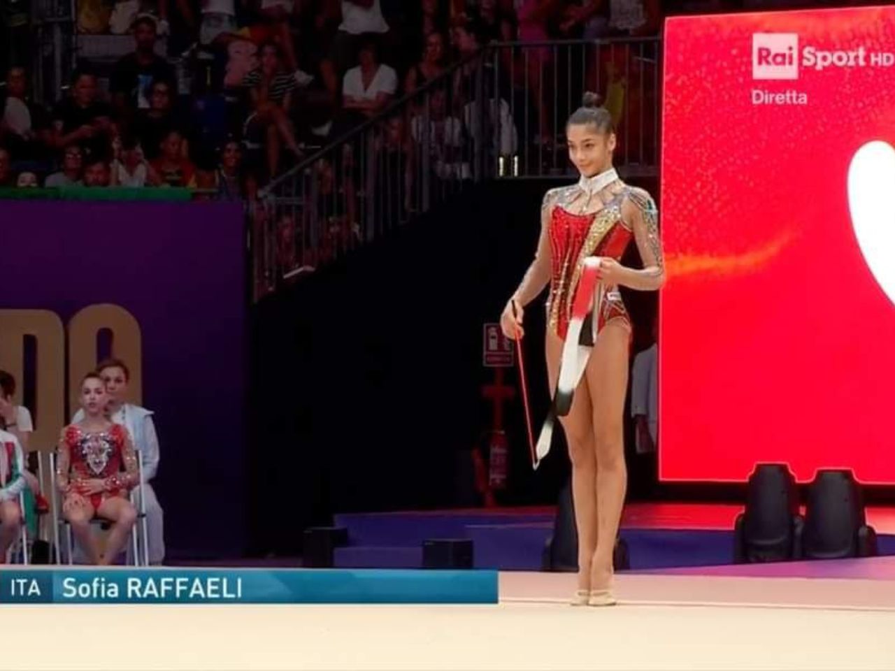 Mondiali di ritmica. Sofia Raffaeli d’argento a Valencia