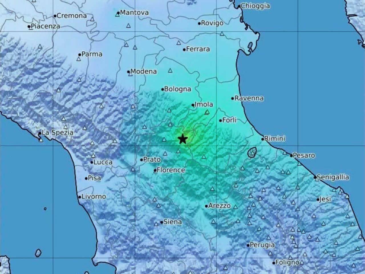 La Toscana e l’Emilia tremano. Terremoto di 4.8 in provincia di Firenze