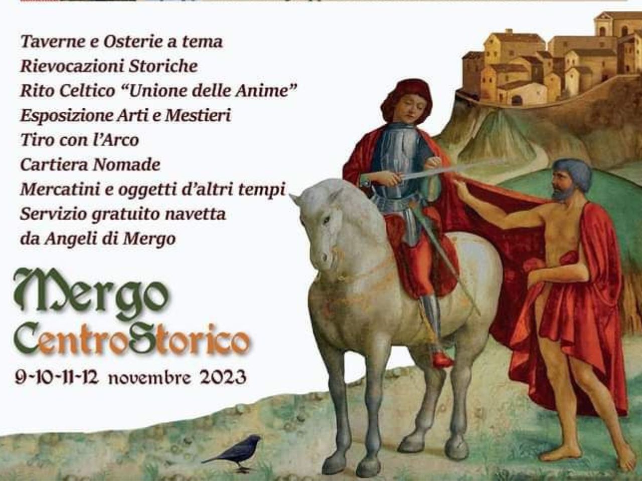 Torna San Martì a Mergo in veste medievale: musica, taverne, tradizione e buon cibo