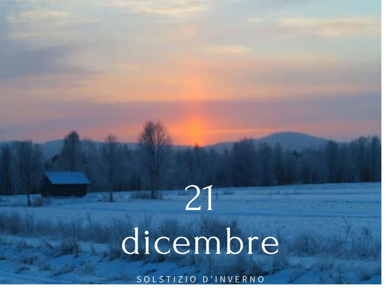 21 dicembre, scopriamo il giorno più corto dell’anno