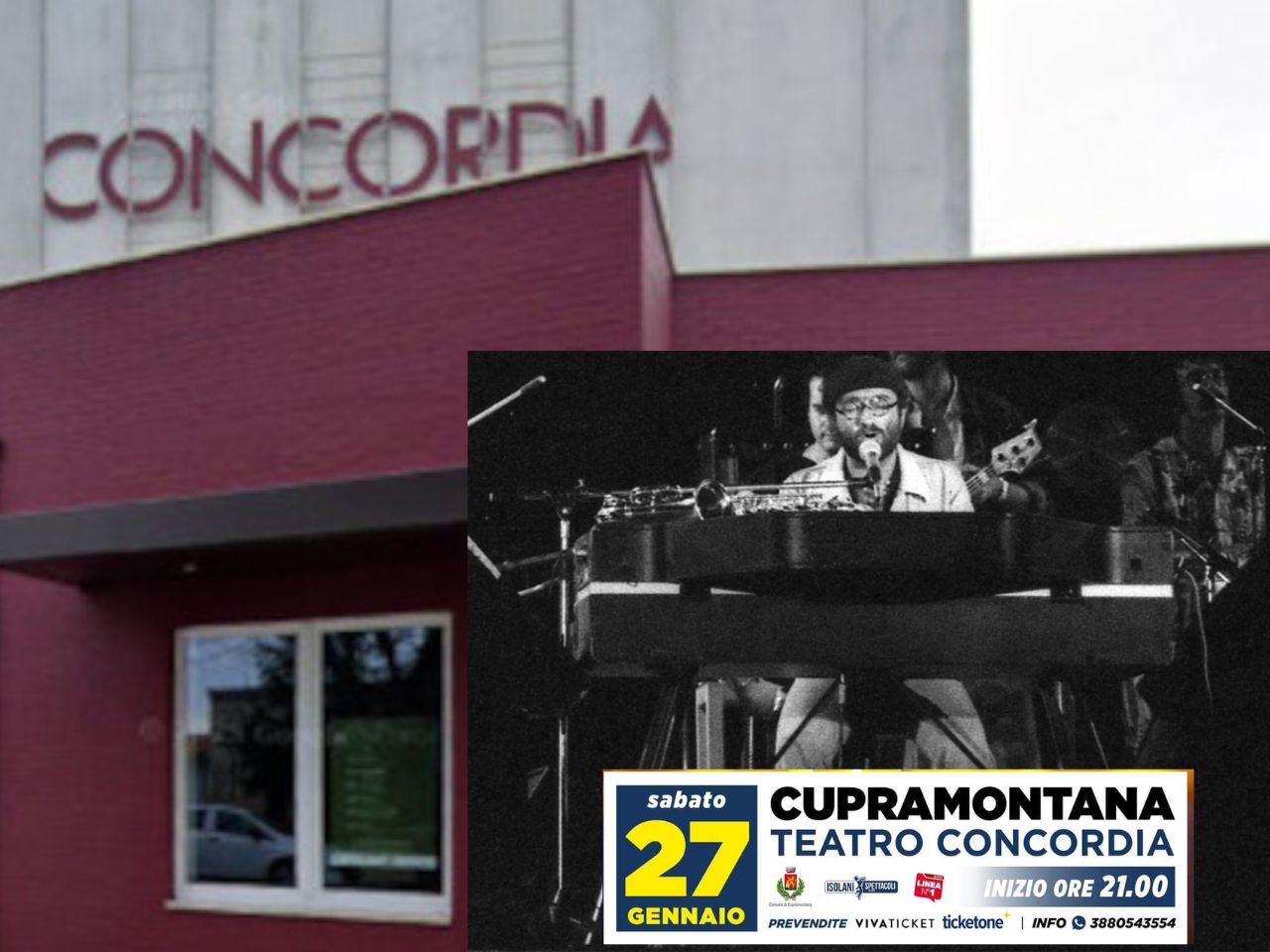 A Teatro Concordia “Ciao Lucio”, lo spettacolo a lume di candela dedicato a Dalla