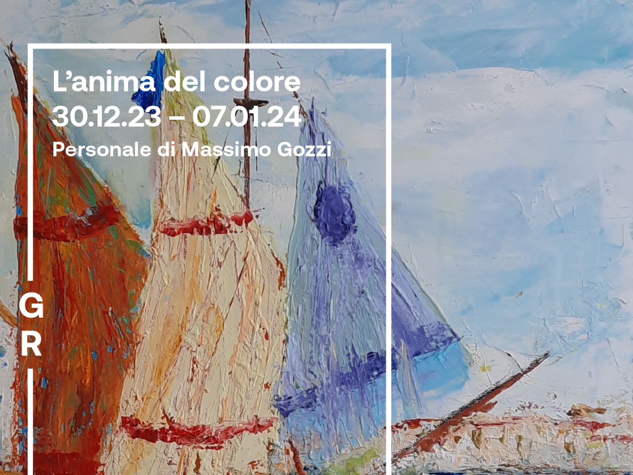 Sabato 30, l’inaugurazione de “L’anima del colore” alla Galleria Rossini