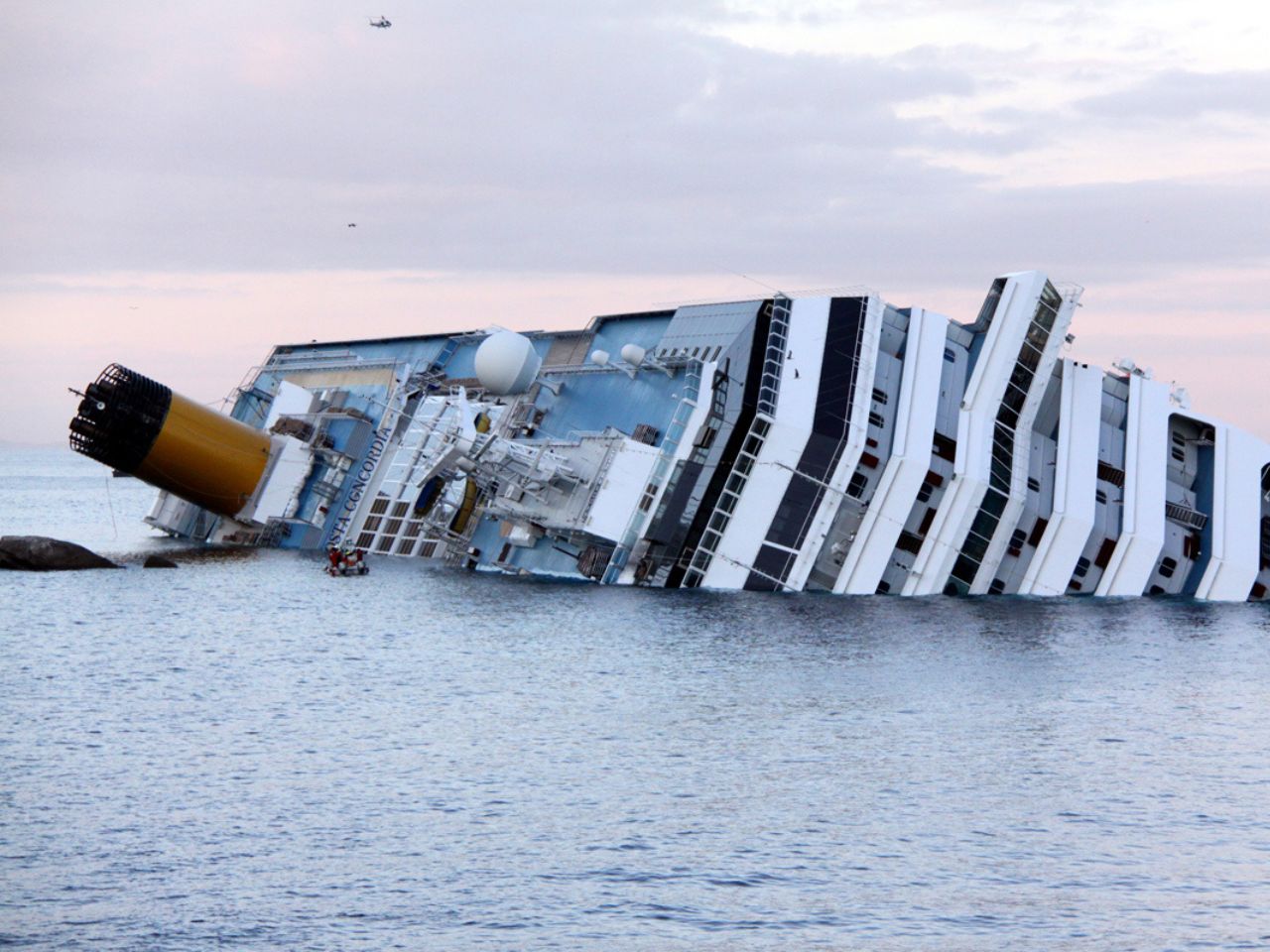 12 anni fa il naufragio della Concordia