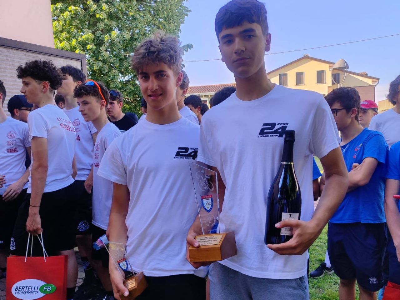 Zero24 Cycling Team, l’esperienza della Juniores al Giro d’Abruzzo. Allievi protagonisti in Veneto