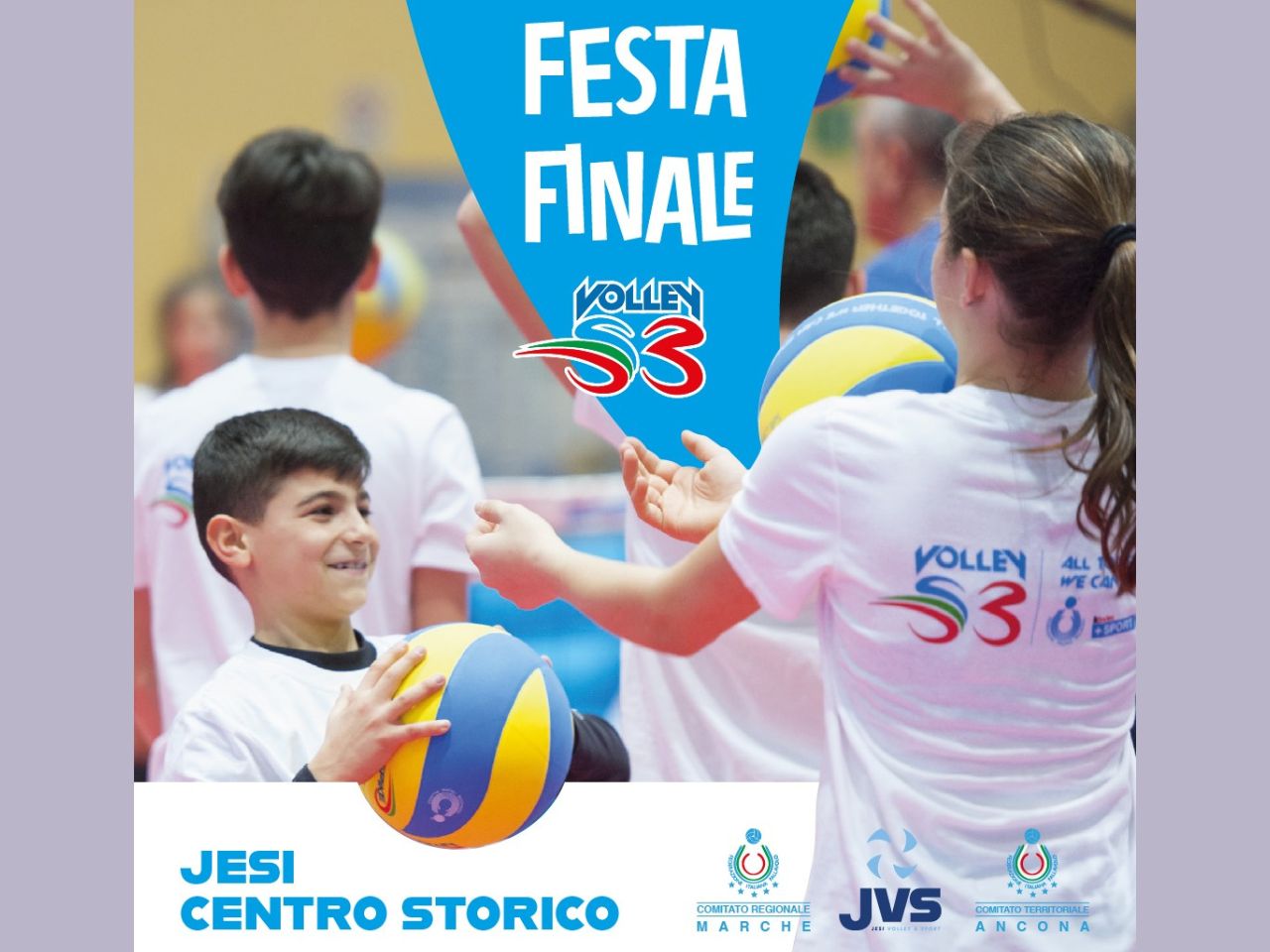 Il Volley & Sport anima il centro storico di Jesi