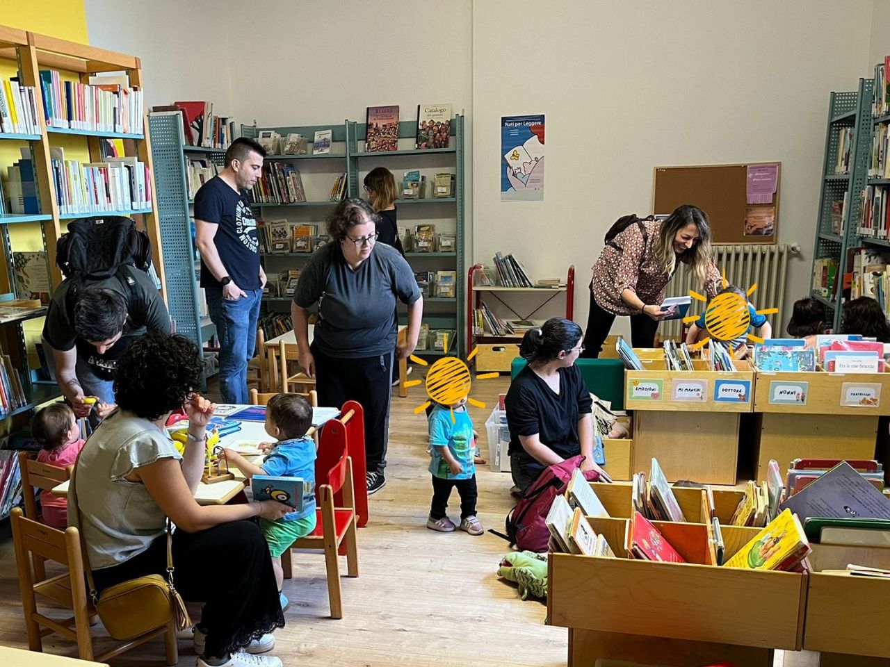 Alla Biblioteca di Via San Giuseppe libri in dono ai nuovi nati