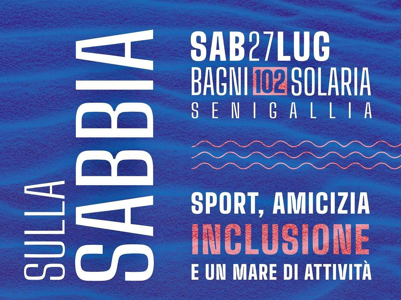 Sport e inclusione “Sulla sabbia”, l’iniziativa di Uisp ai Bagni Solaria