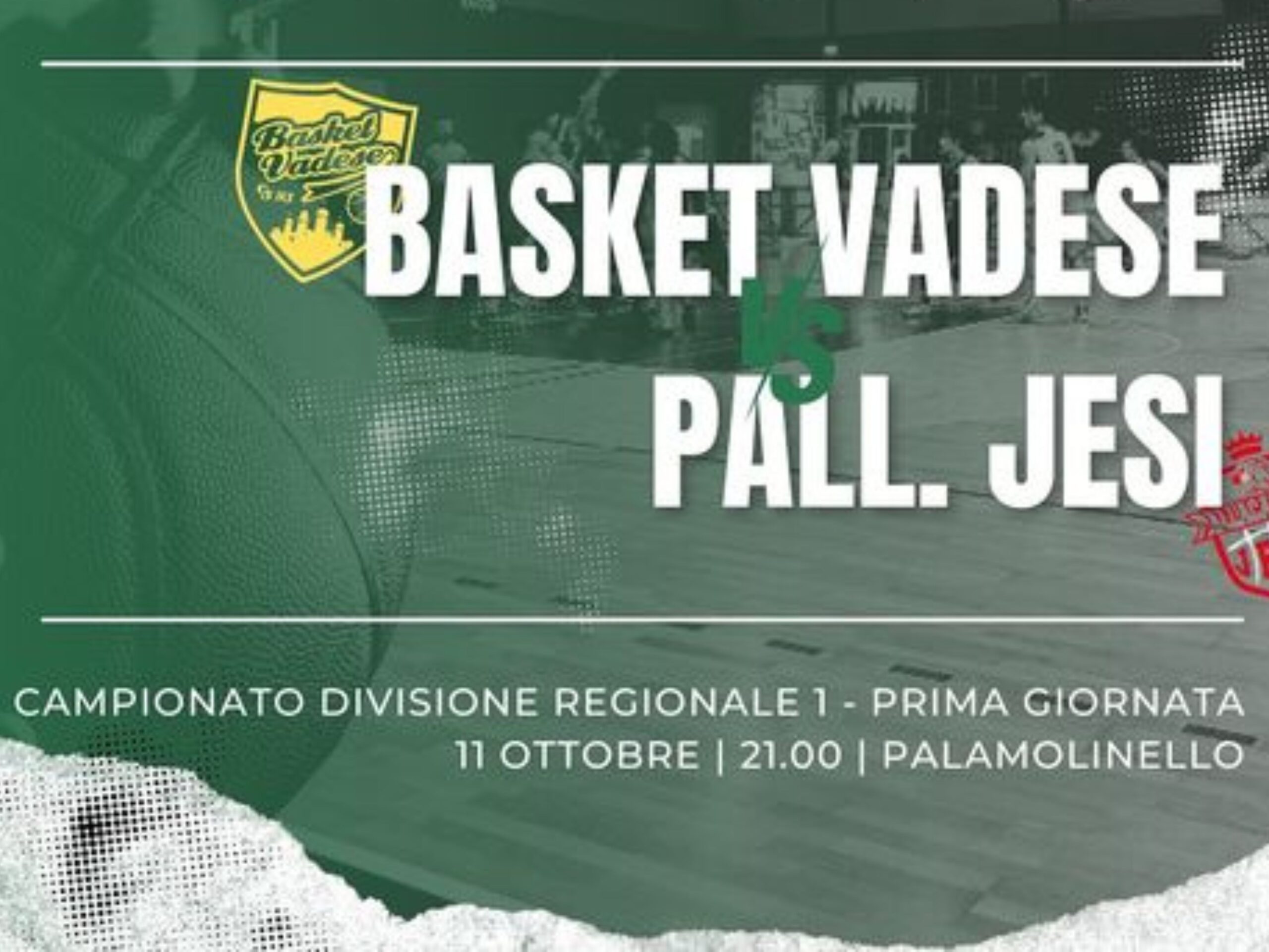 Pallacanestro Jesi, esordio amaro a S.Angelo in Vado