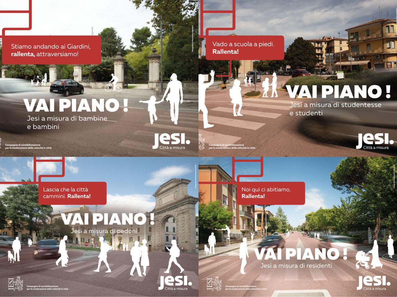 Vai piano: la nuova campagna di sensibilizzazione del comune di Jesi