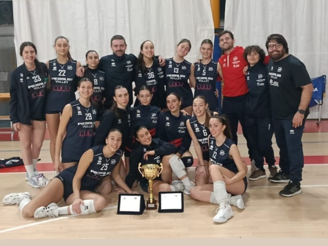 La Pieralisi volley under 18 vince la Viander Cup