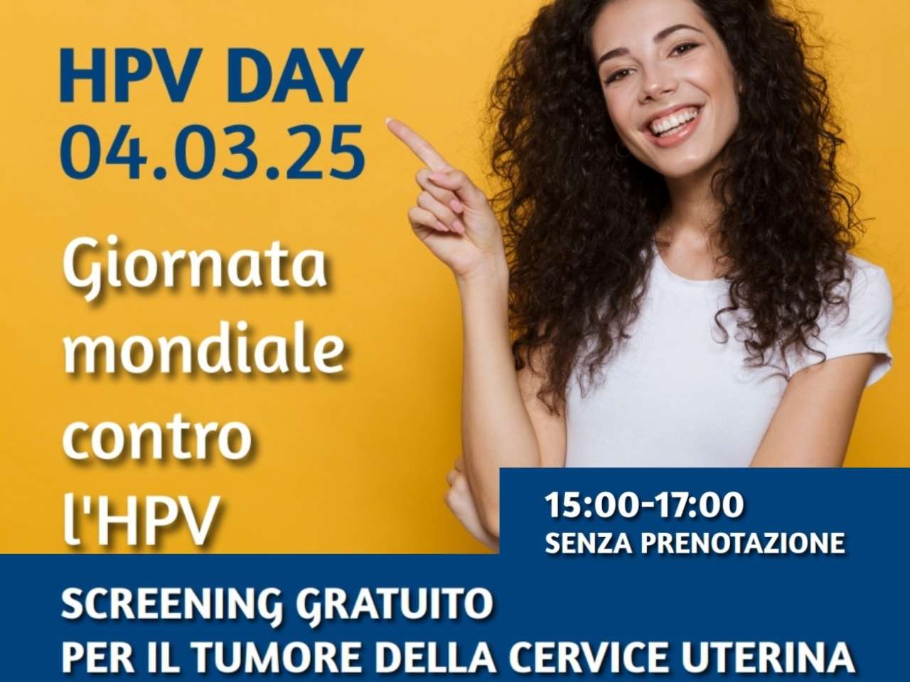 Il 4 marzo, screening gratuiti per la Giornata mondiale contro l’HPV