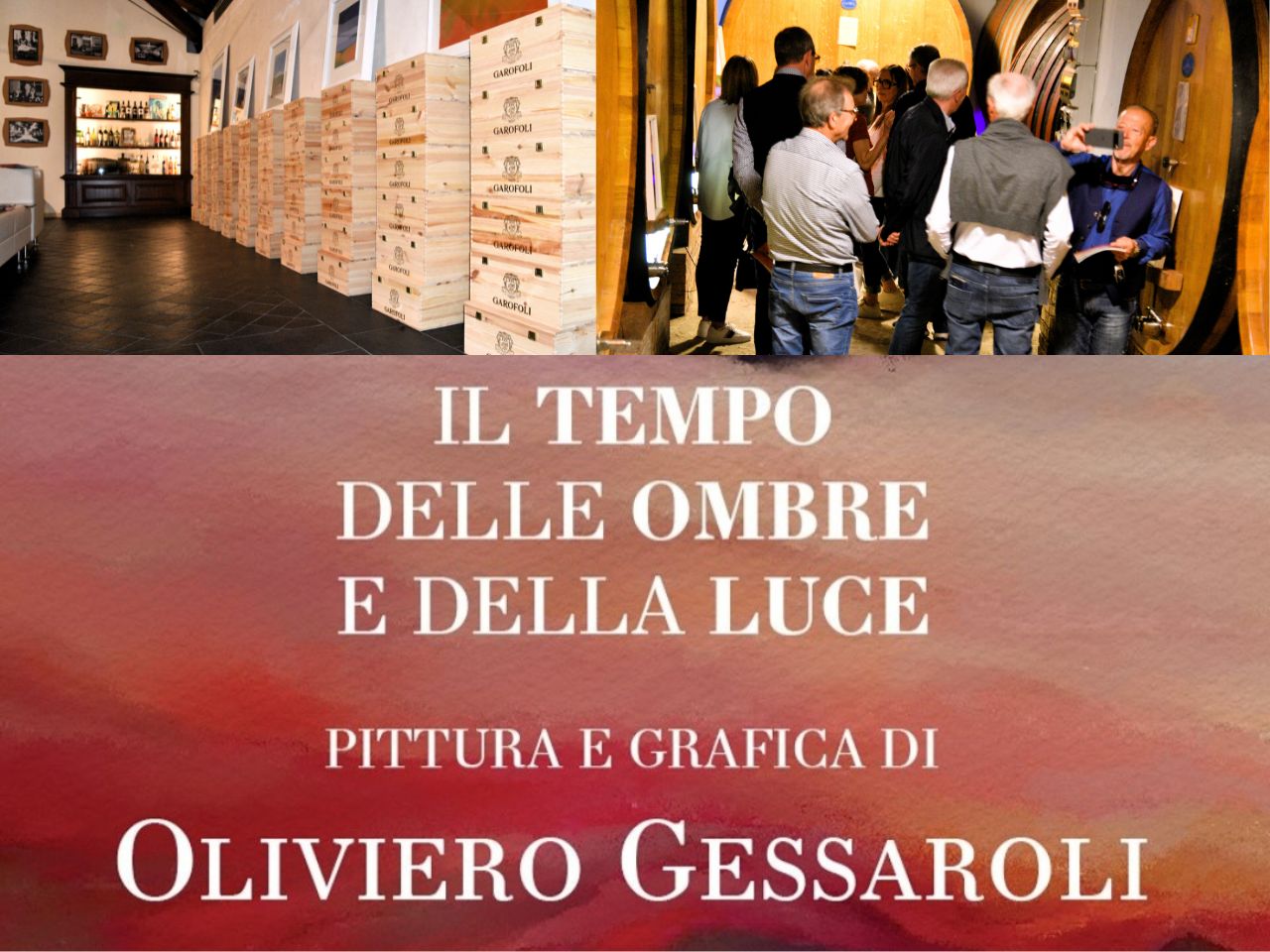 “Il Tempo delle Ombre e della Luce”: l’arte di Gessaroli incontra il vino