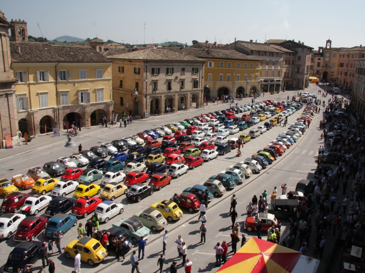 San Severino, torna il raduno delle Fiat 500
