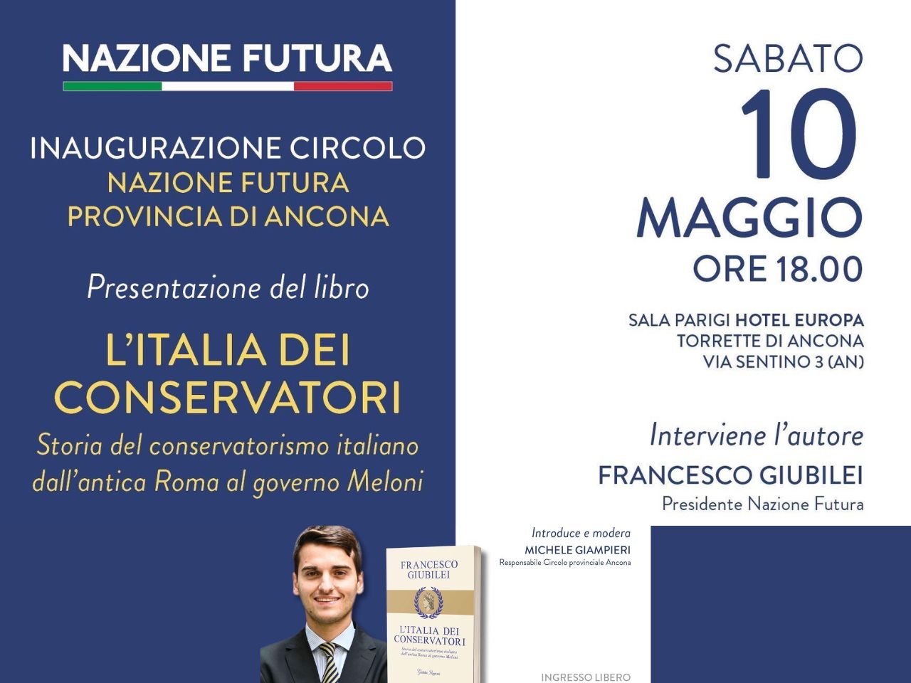 Nasce il Circolo Nazione Futura della Provincia di Ancona: cultura e pensiero conservatore al centro del dibattito