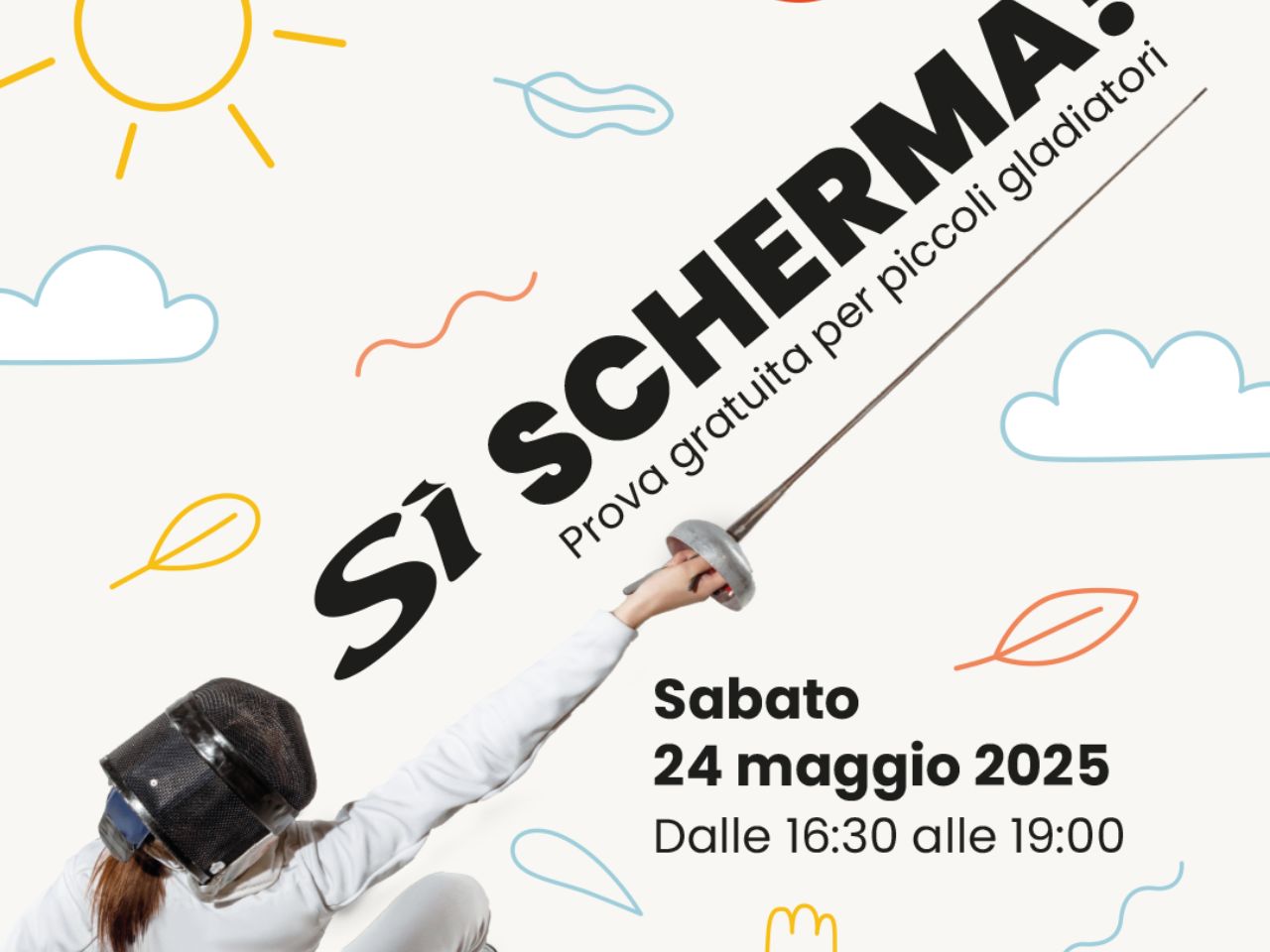 Sabato 24 maggio al Torrione di Jesi l’evento “Sì SCHERMA!”