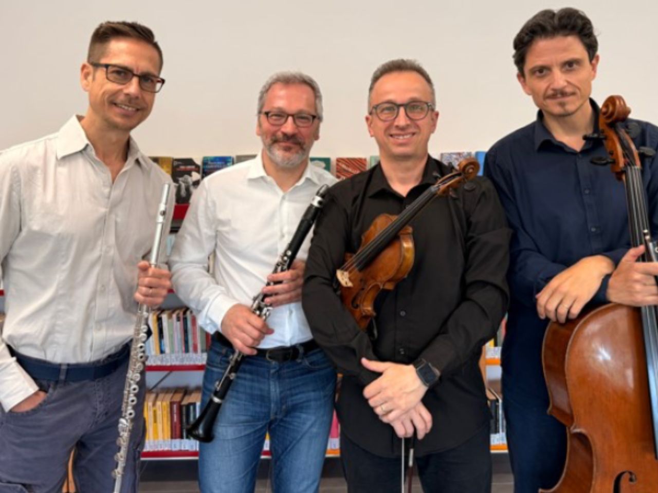 “Viaggio in Italia” con il Quartetto Sineforma per la Stagione Linfa