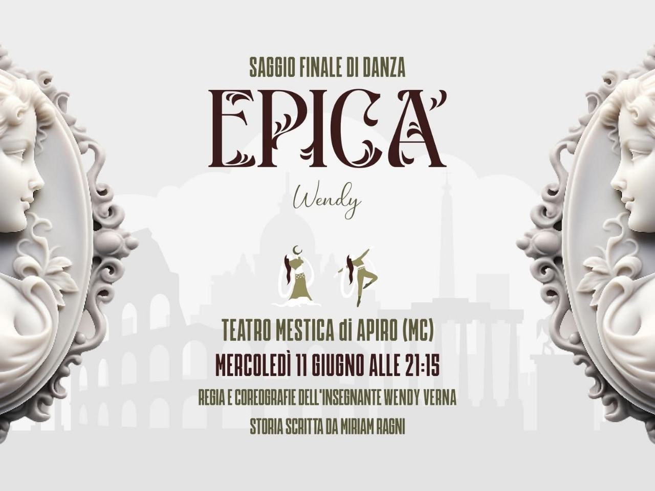 “Epica”, oggi il saggio della scuola di danza di Wendy Verna