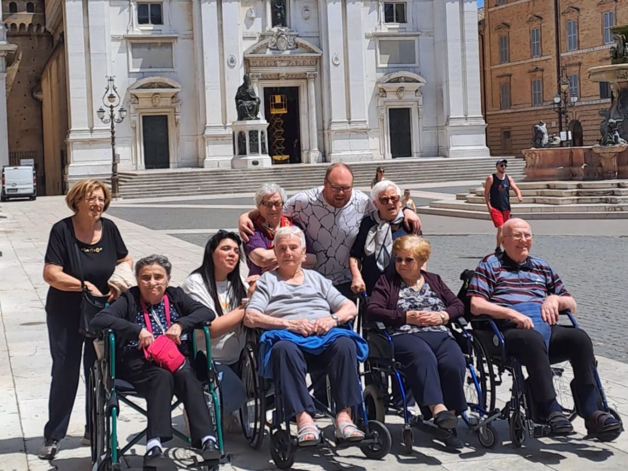 pellegrinaggio Loreto casa di riposo maiolati spontini