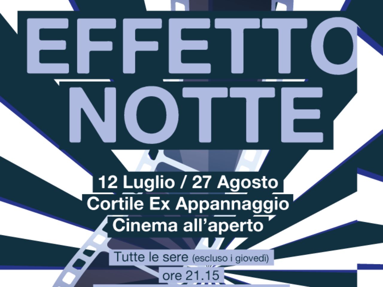 Torna il grande cinema all’ex Appannaggio di Jesi: 40 serate di “Effetto Notte”