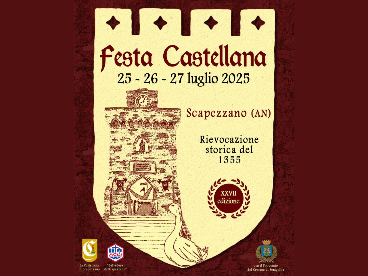 Un salto nel tempo, Scapezzano rivive il 1355