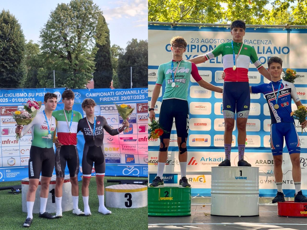 Ciclismo, urrà marchigiano con tanti giovani atleti sul podio