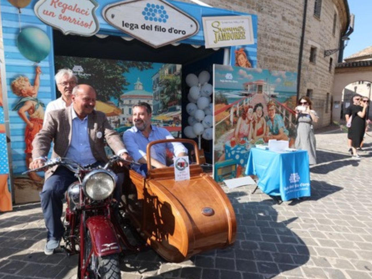 Summer Jamboree, visita istituzionale del Vicepremier Matteo Salvini