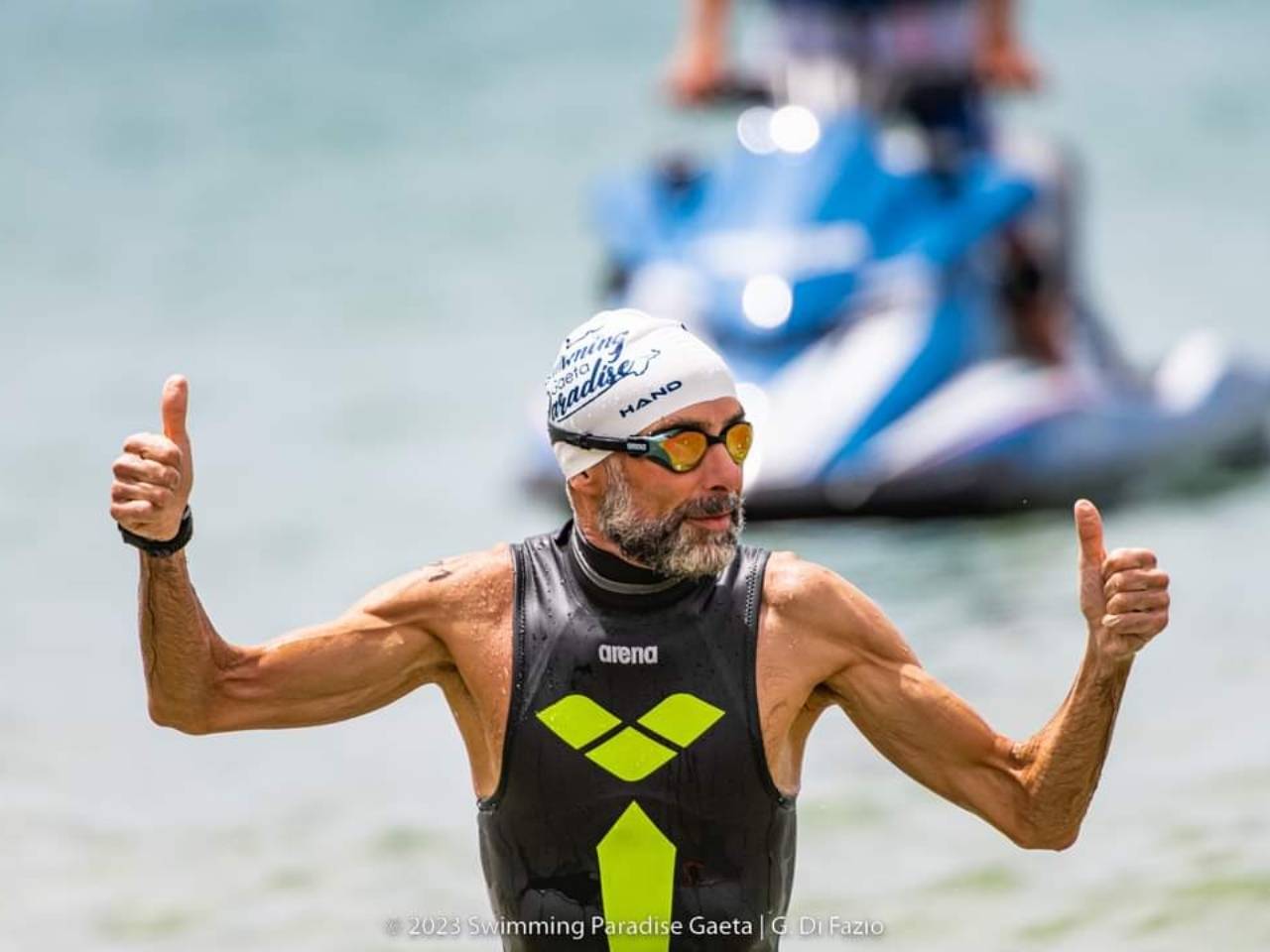 Un maceratese al primo triathlon dedicato al Parkinson: la storia di Roberto