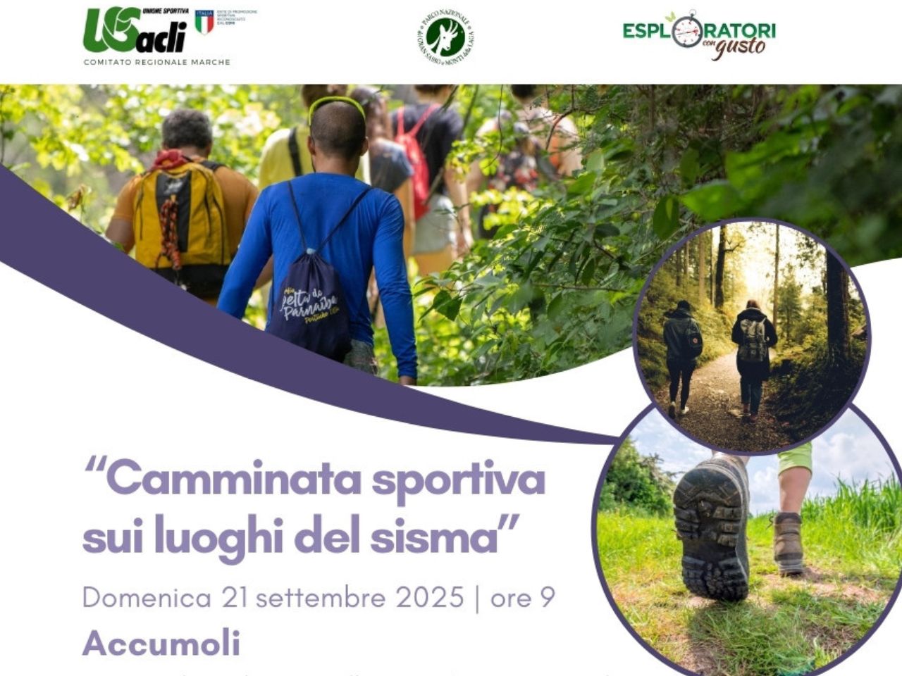 Accumoli, tornano le camminate sportive nei luoghi del sisma