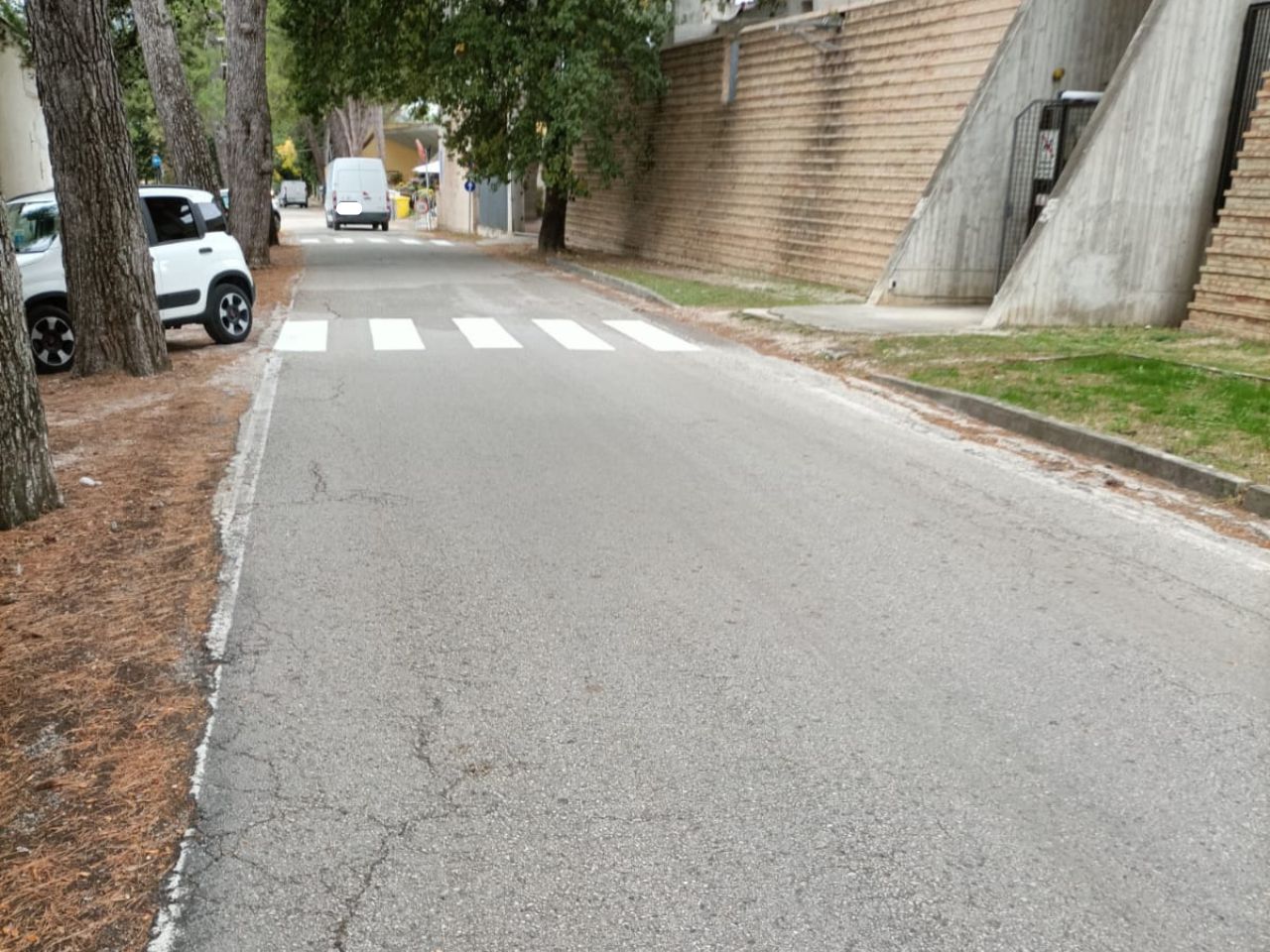 Jesi, lavori di restyling in via Friuli