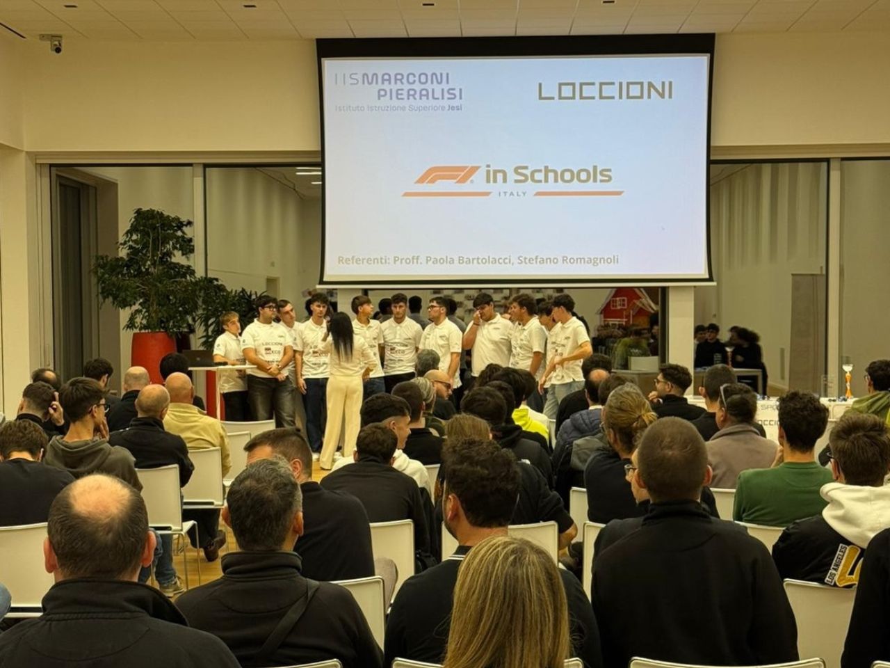 Lo “Jesi Racing Team” del Marconi Pieralisi presenta il progetto “F1 in Schools”