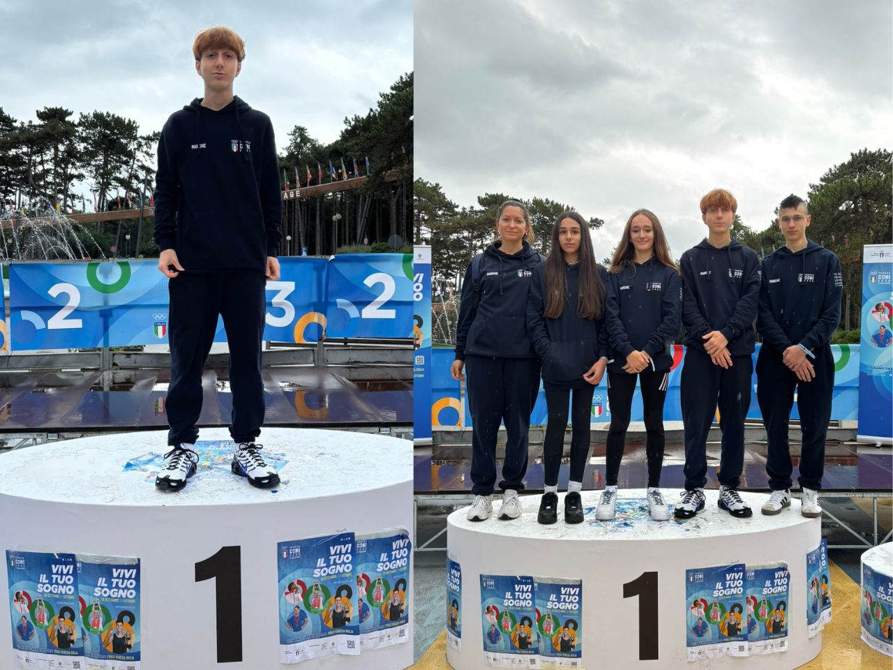 Trofeo CONI: oro Marche nella scherma, trionfo per Evan Felici