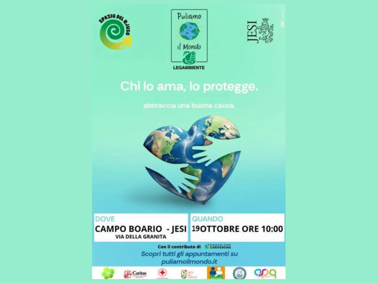 Jesi, torna “Puliamo il mondo”, quest’anno sinergia con lo Spazio Rjuso