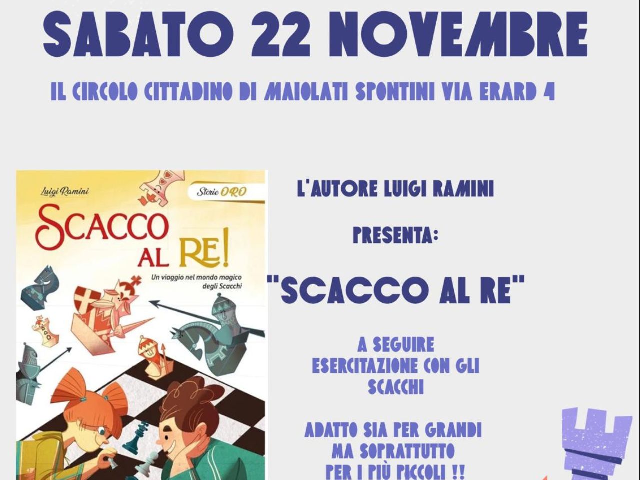 Scacco al re! Il meraviglioso mondo degli scacchi