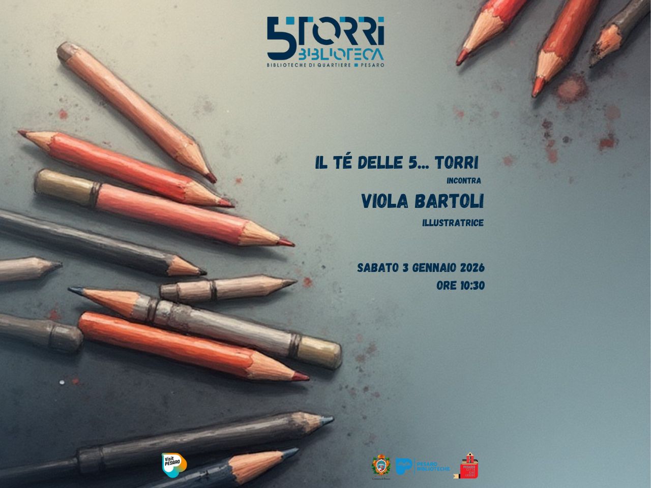 Pesaro, il Tè delle 5 Torri incontra Viola Bartoli