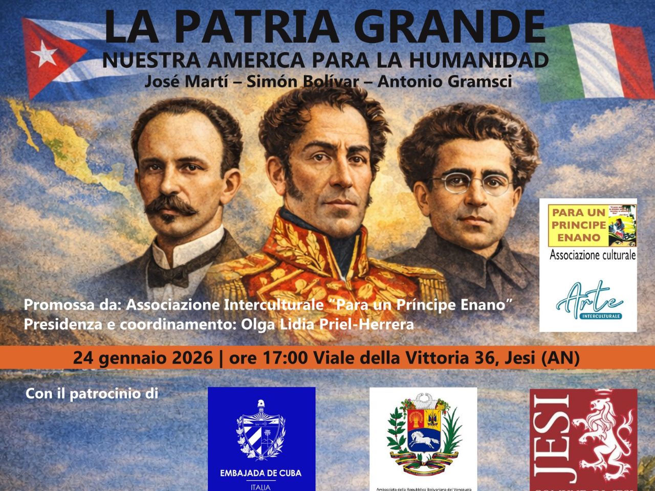 &ldquo;La patria grande: la nostra America per l&rsquo;umanit&agrave;&rdquo;