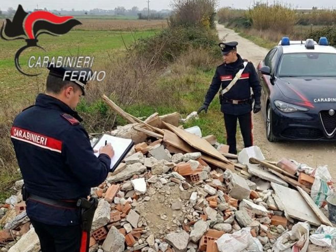 Tolleranza zero contro i reati ambientali nel fermano: tre denunce dai Carabinieri