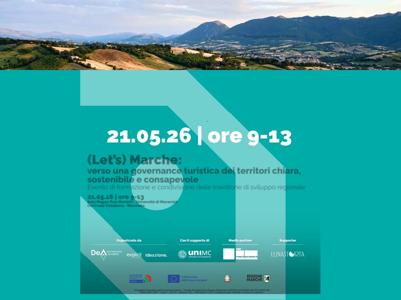 (Let&rsquo;s) Marche: il futuro del turismo regionale passa da una governance chiara e sostenibile