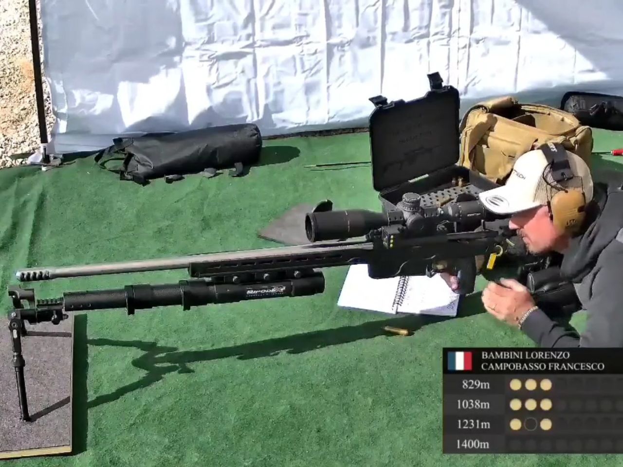 L’Italia vola a Canjuers: Lorenzo Bambini è vicecampione mondiale di tiro extreme long range