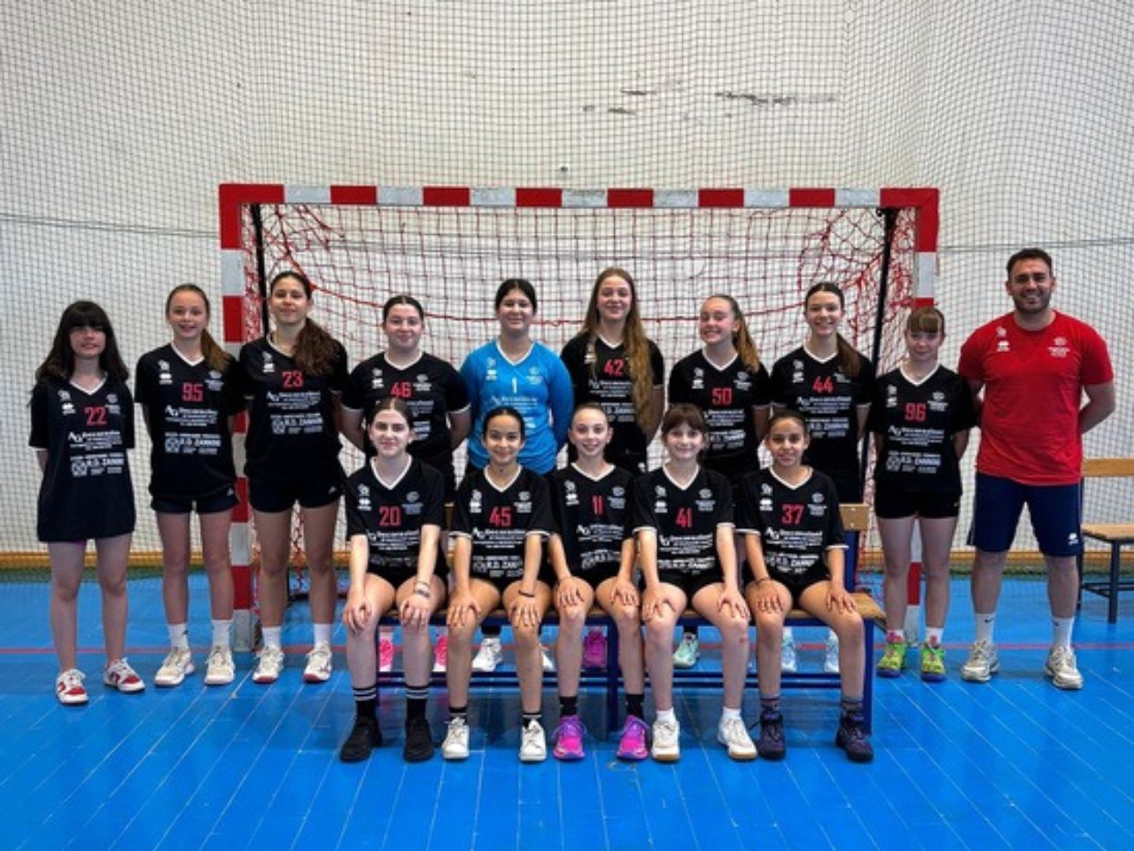 Pallamano: U14 femminile della Polisportiva Cingoli è campione di Area 6