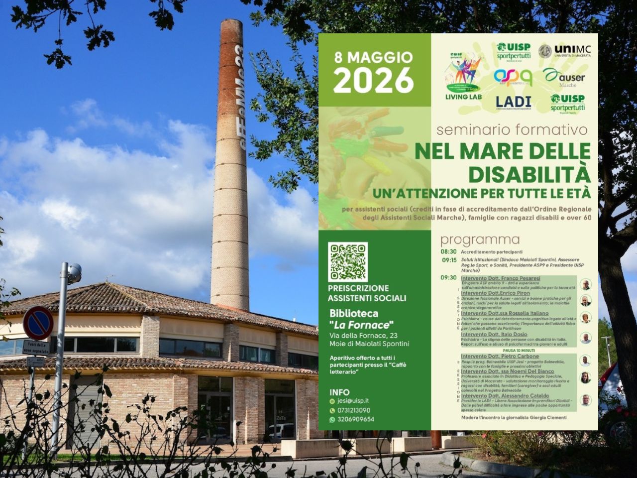 &ldquo;Nel mare delle disabilit&agrave;&rdquo;: a Moie un seminario su inclusione e benessere per tutte le et&agrave;