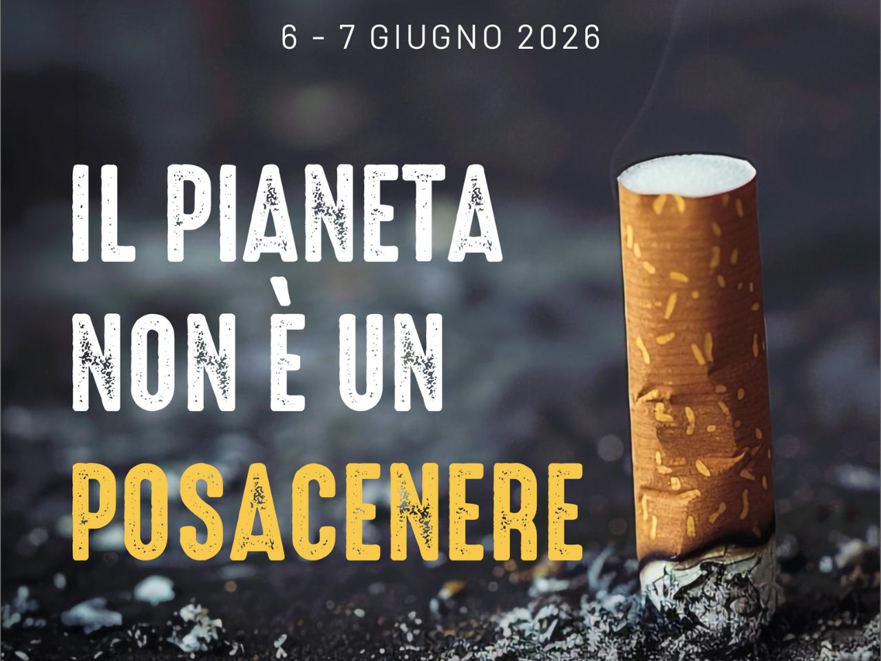 5 giugno: Plastic Free contro i mozziconi di sigaretta per la Giornata Mondiale dell&rsquo;Ambiente