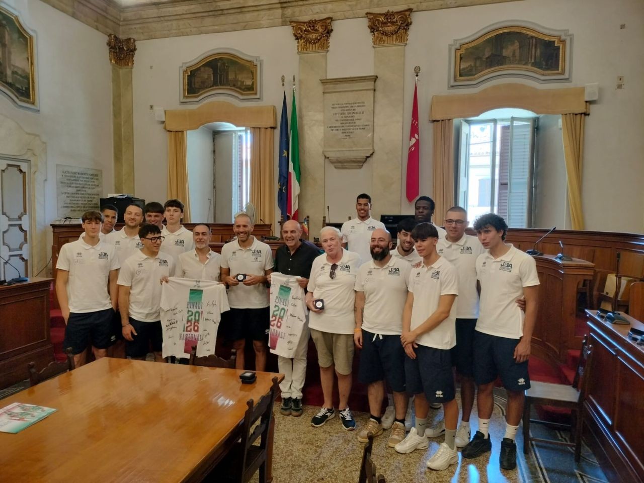 Presso il comune di Jesi l&rsquo;Eccellenza del basket giovanile jesino