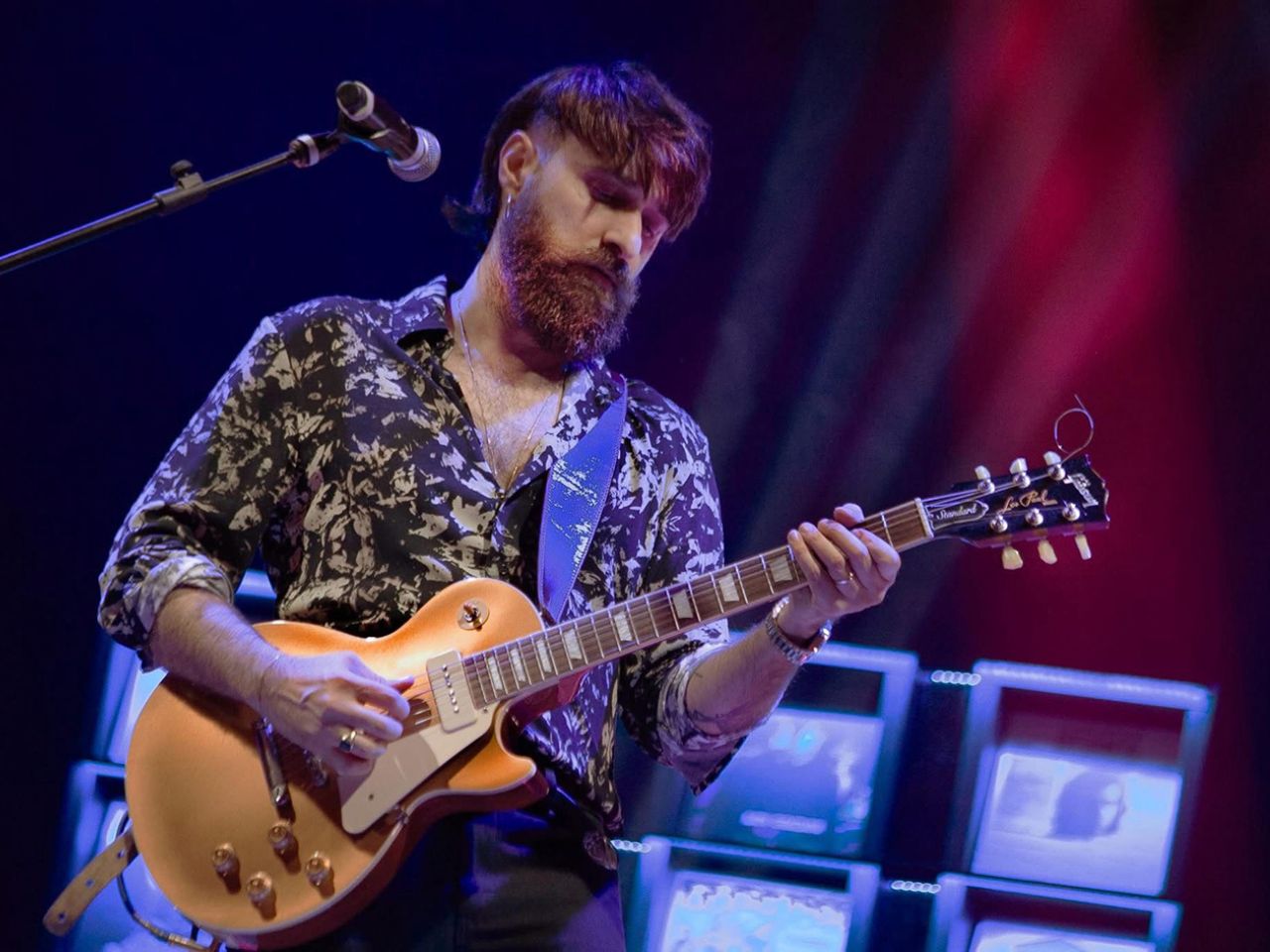 Filippo Graziani a Senigallia sul palco di MArCHESTORIE Show