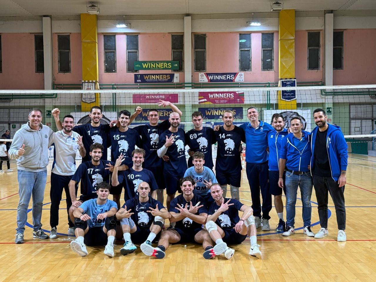 Volley B Maschile, vince la Pergolesi Trasporti